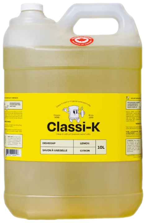 Classi-K lemon dish soap