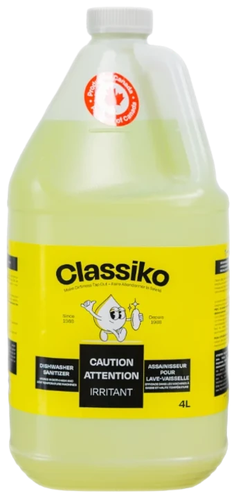 Classiko dishwasher sanitizer, 4 L size