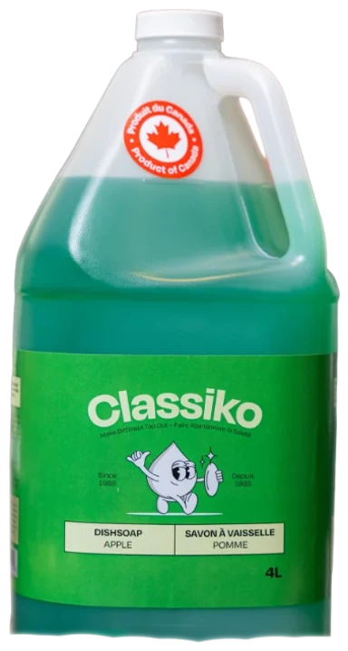 Classiko apple dish soap